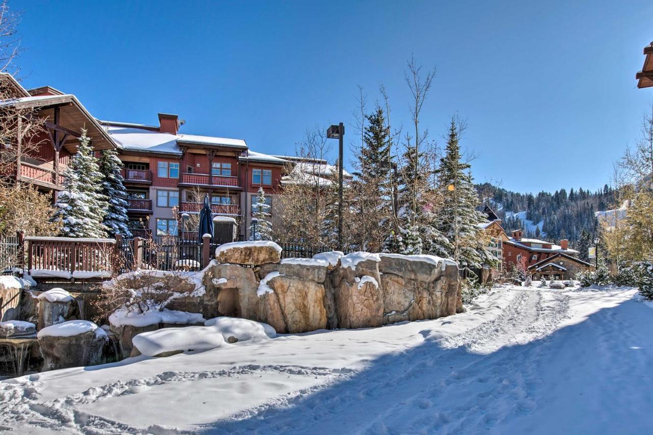 Solitude Mountain Slopeside Ski Condo With Hot Tub! Brighton Exterior photo