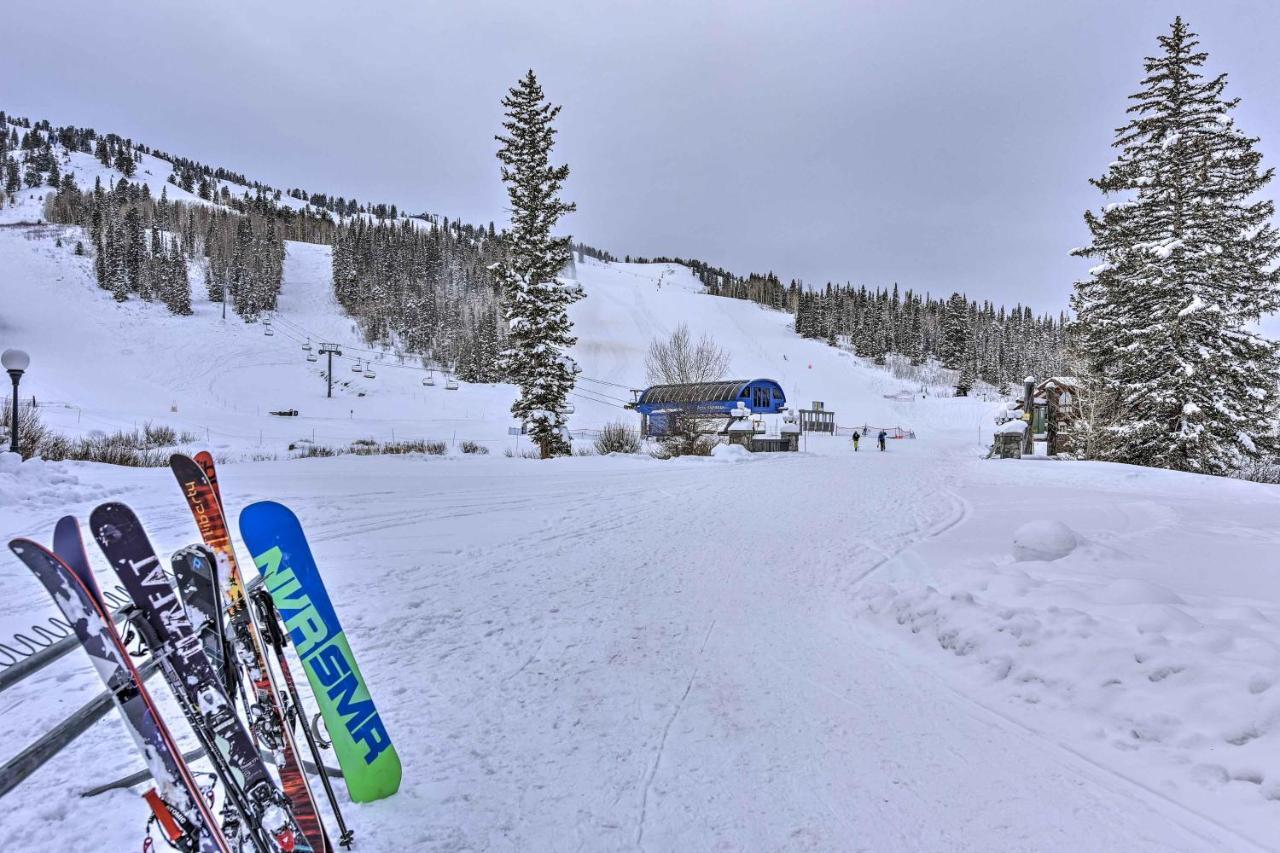 Solitude Mountain Slopeside Ski Condo With Hot Tub! Brighton Exterior photo