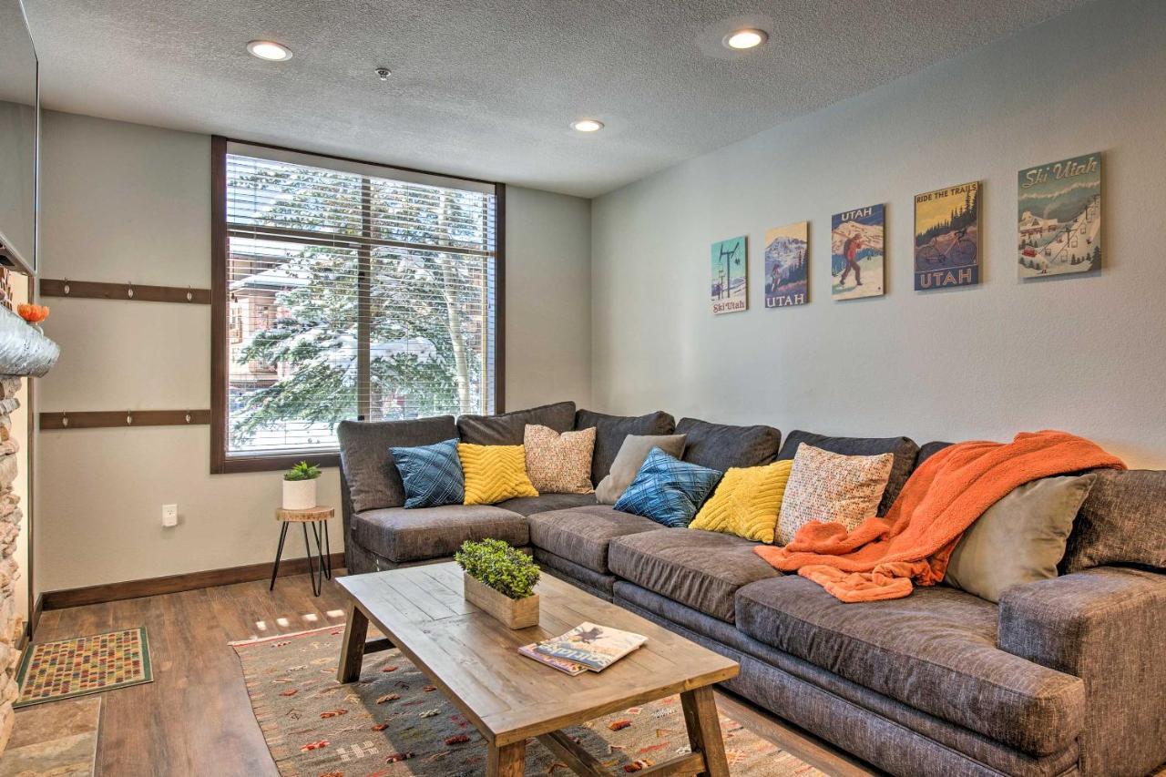 Solitude Mountain Slopeside Ski Condo With Hot Tub! Brighton Exterior photo