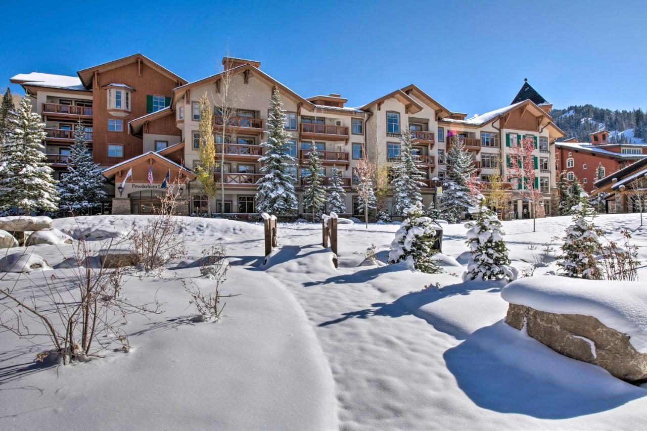 Solitude Mountain Slopeside Ski Condo With Hot Tub! Brighton Exterior photo